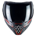 MASKA EMPIRE EVS GOGGLE BLACK/RED WITH 2 LENSES